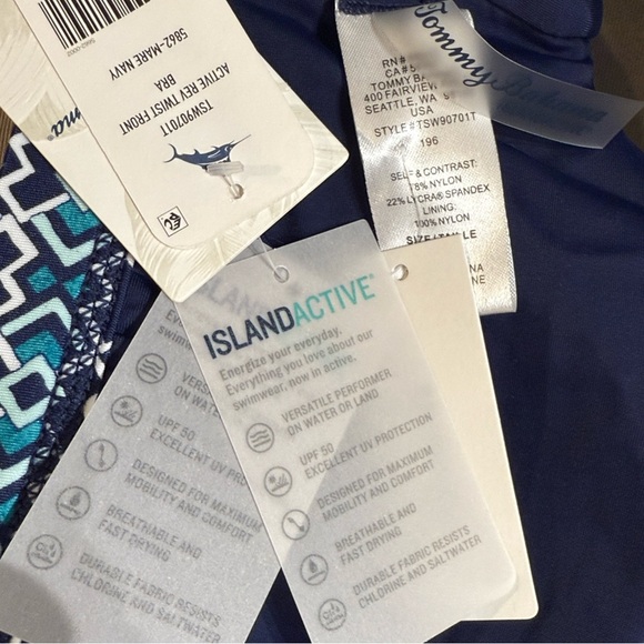 Tommy Bahama Active Reversible Banded Hipster Breezy Palms - Picture 15 of 16